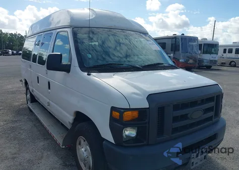 2014 Ford E-250 Commercial z USA, uszkodzony, nr VIN 1FTNE2EW9EDB19424